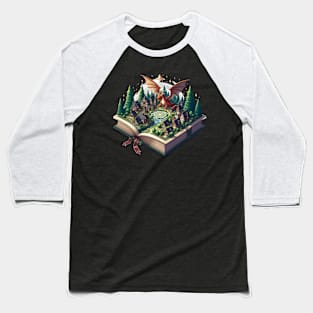 Reading Books About Dragons is Fun Baseball T-Shirt